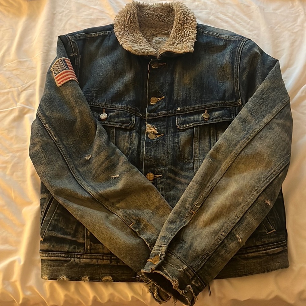 Ralph Lauren Sherpa Denim Jacket